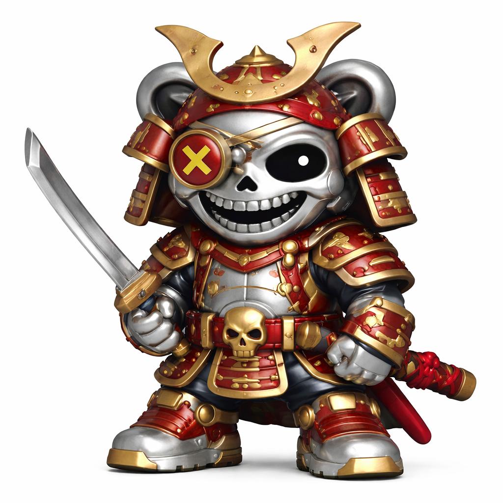 Oso Samurái Rojo